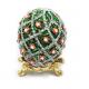 Faberge Egg Trinket Jewelry Box with Rose for Sale Rose Jewelry Trinket Box Rose Green Egg Christmas Wedding Gift