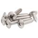 Stainless Steel Right Hand Self Tapping Screws Zinc Plated Finish