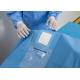 90x90cm 120x120cm Disposable Eye Drape Fenestration With Surgical Film