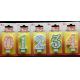 Best-selling Number Candle unique Colorful polka dot number birthday candle With