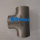 2×SCH40S WP316L Pipe Fitting ASTM A403 Stainless Steel Tee