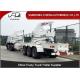 Tri Axle Side Loader Container Truck / 16-37 Ton Self Loading Container Truck 