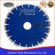 Fast Speed Diamond Stone Cutting Blades With Blue / Clear Color