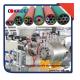 Miroduct bundle extrusion machinery for fiber optic cable blowing