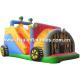 Backyard Use Inflatable Tractor Slide For Kids Entertainment