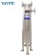 100% Stainless Steel Bag Filter Housing For Industrial Water Treatment Purification