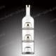 375ML 500ML Pyramid Shaped Liquor Glass Bottles