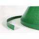 Aluminum Core Green Color Plastic Trim Cap 2 CM Width Waterproof For LED Signs Making