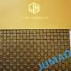 High Open Area Aluminum Decorative Mesh Screen Long Lasting Painting Finish