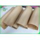 70gsm 75gsm Natural Brown Kraft Paper Grocery Bags Material Jumbo Roll