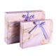 Recyclable Foldable Gift Boxes With Ribbon Clothing Packaging