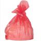 Red Hot Water Soluble Laundry Bag For Infection Control