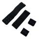hot selling elastic band Black Elastic Bands For Wigs  with hooks Hair Net Lace making