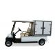 Two Person Street Car Golf Cart , Motorized Utility Cart With Manual Lifted Box