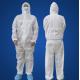 Safety Unisex Disposable Protective Suit Fluid Resistant Multi Color Available