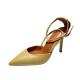 YTH001 Baotou Women'S Sandals Pointed Toe Fashion Buckle Strap Ladies Stiletto Cross Strap High Heels Brand Women'S Shoe