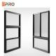 American Single Double Hung Thermal Break Aluminum Window / Vertical Sliding Sash Window