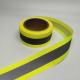 Yellow Silver Yellow High Visibility Reflective Webbing For Garments Bags Sportswear Outwear