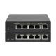 IEEE 802.3af/At/At Unmanaged PoE Switch 10/100/1000 Mbps For Data Transfer