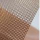 Architectural Brass Woven Mesh Fabric Copper Braided Mesh 40 Mesh