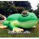 Large Cute Inflatable Frog with Blower for Outdoor Dispaly and Events