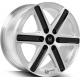 Ram 1500 2013 1Piece Forged Wheels Aluminum Alloy Clear Brushed 12inch