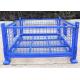 Wire Metal Cages And Pallets Lockable Stillage With Detachable Doors