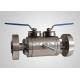 DBB Ball Valve Double Block & Bleed, Double Ball, Flanged / Screw End
