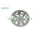 Electric Golf Cart Parts / Golf Cart Hubcaps Spinners UV Coating Surface