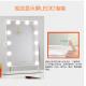 3mm Silvery Led MakeUp Mirror Tabletops With UL Plug , Led Dressing Table Mirror