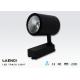 30 Watt COB LED Track Light 100lm/W 3 Years Warranty Black Color