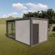 40‘ Movable 2 Bedroom Prefab Container Homes Steel
