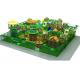 Jungle Themed Kids Indoor Playground Equipment Fireproof ODM Available