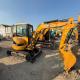 3.5 Ton Used Cat 303.5E Mini Hydraulic Backhoe Excavators 23.6kw Second Hand Digger