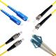 SC FC LC ST single mode fiber optic patch cord 1m for CATV