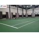CN-S02 Silicon PU 0mm/min Water Permeability Tennis Court Flooring