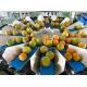 SUS304 Fruit Multihead Weigher Custom Feeding Belt For Avoiding Damaged