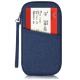 Customized Travel Document Organiser Wallet With 210D Polyester Lining