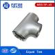 MSS SP-43 Pipe Fitting Tee Stainless Steel Equal Tee / Straight Tee ASTM A403 WP304 WP316