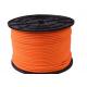 Colorful Fluorescent 3mm Braided Nylon Cord Rope For Amusement Equipment