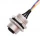 Molex 510210800 TO Amphenol LTW M12D-04PFFS-SH800 Display Industrial Ethernet Cable