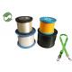 Yellow Green Blue PET Colored Monofilament 20-40 CN/Dtex Durable Anti Wrinkle