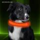 C914 Nylon LED Pet Necklace Rechargeable Flashing Dog Collar Led Usb