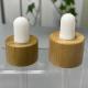 Dropper with Sepcial Decoration Bamboo Cover Wood Cap 24/410 28/410 Dropper Set