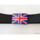 Commercial Nylon Web Belts Promotion Gift Logo Full Color Print With Plastic Buckle