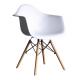 Nordic dining EAM DAW chair household desk backrest creative modern simple restaurant coffee negotiation plastic chair