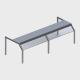 Stainless Steel Investment Casting Products Mini Post Balustrade 304 Satin Surface