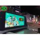 Outdoor Full Color Double Side Taxi P5 Advertising LED Display Car Roof Sign Waterproof