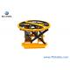 Hydraulic Electric Rotating Pallet Lift Table 12000 Lb 2 Ton
