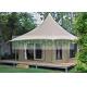 Unique Glamping Luxury Hotel Tents PVDF Outdoor Family Camping Tents Stable